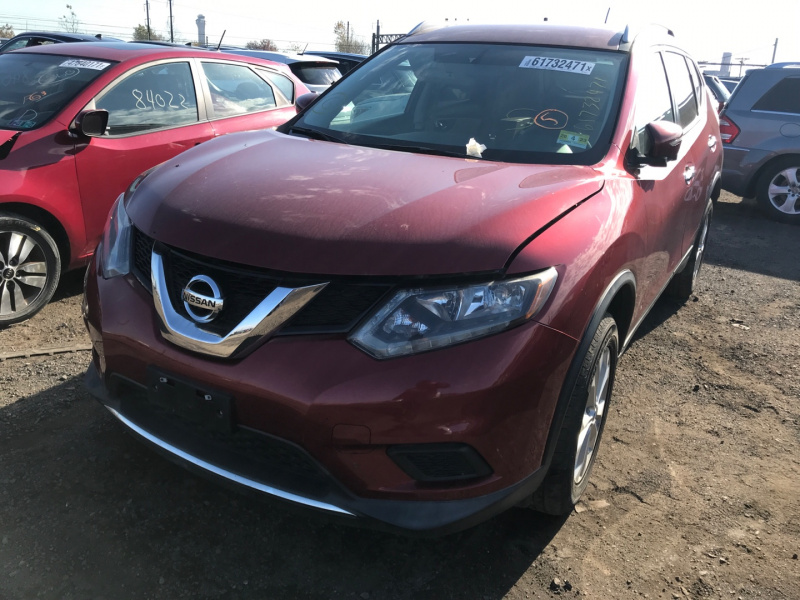 Nissan Rogue SV 2016 Red 2.5L 