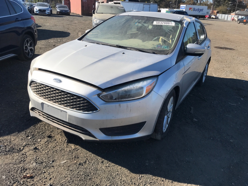 Ford Focus Se 2015 Gray 2.0L