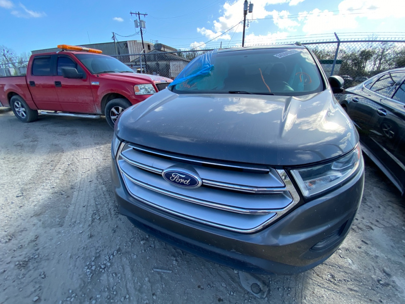 Ford Edge Se 2015 Gray 3.5L