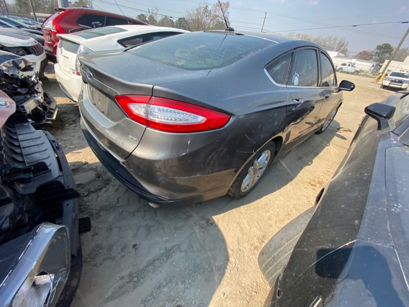 Ford Fusion Se 2014 Gray 2.5L