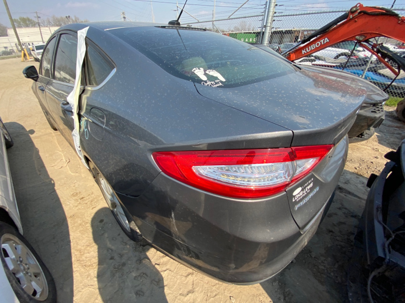 Ford Fusion Se 2014 Gray 2.5L