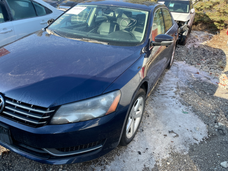 Volkswagen Passat Tdi Se 2013 Blue 2.0L