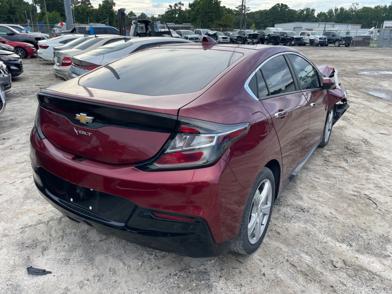 Chevrolet Volt Lt 2017 Burgundy 1.5L