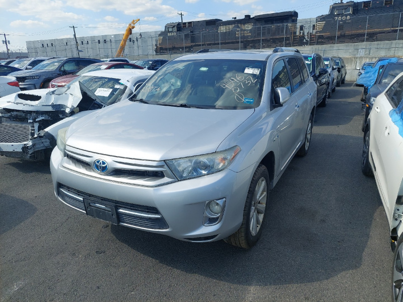 Toyota Highlander Hybrid Limited 2013 Silver 3.5L