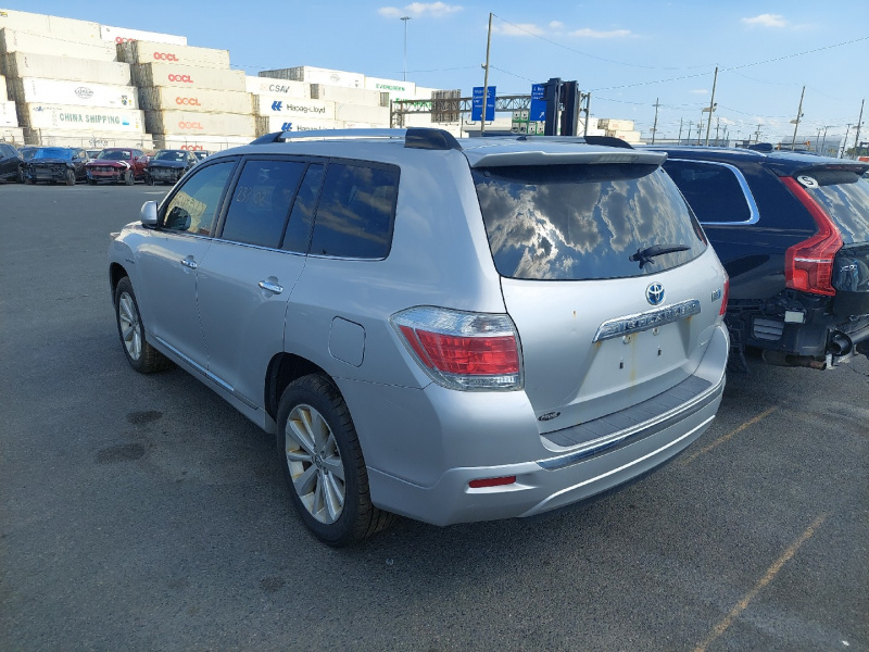 Toyota Highlander Hybrid Limited 2013 Silver 3.5L