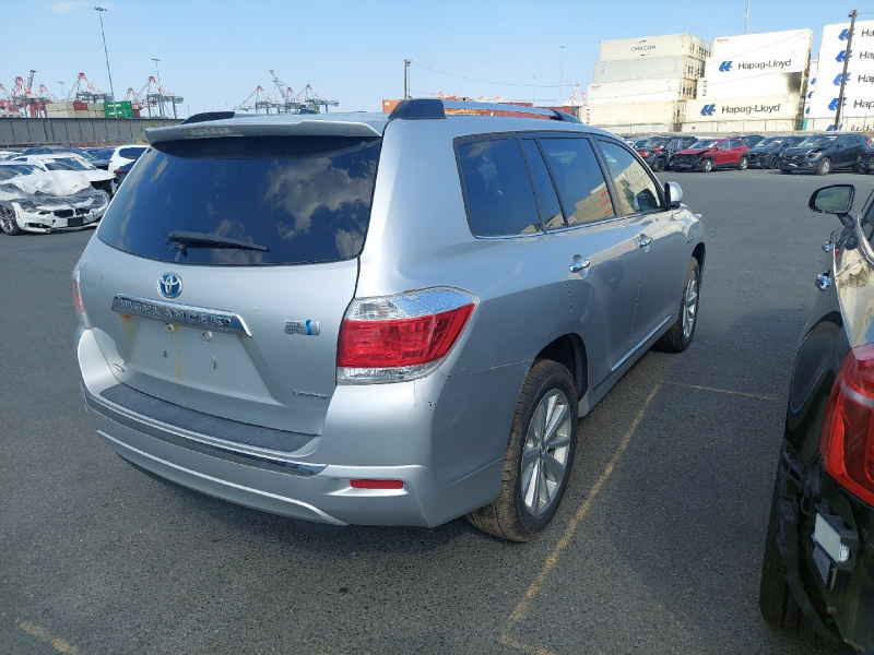 Toyota Highlander Hybrid Limited 2013 Silver 3.5L