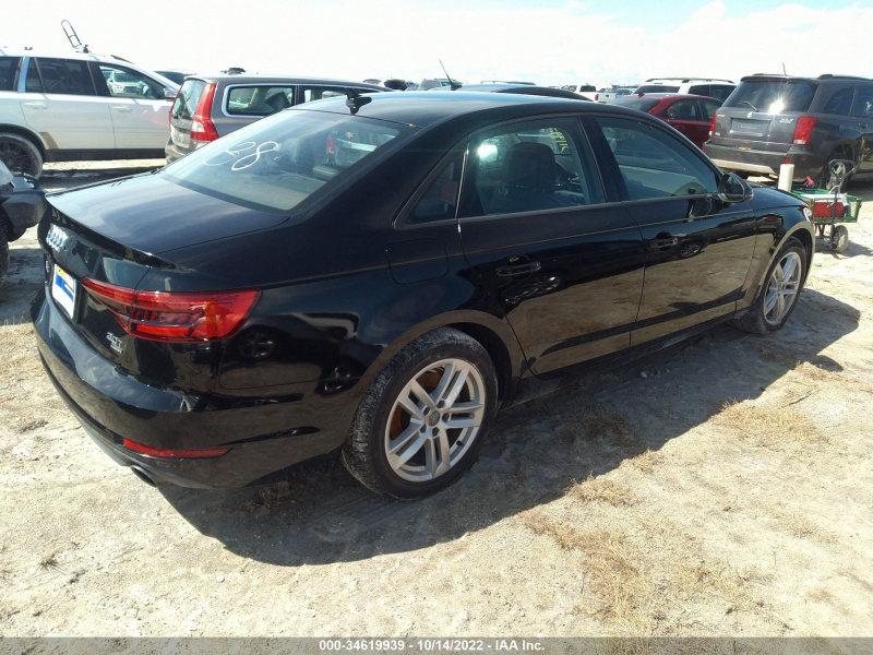 Audi A4 Ultra Premium 2017 Black 2.0L