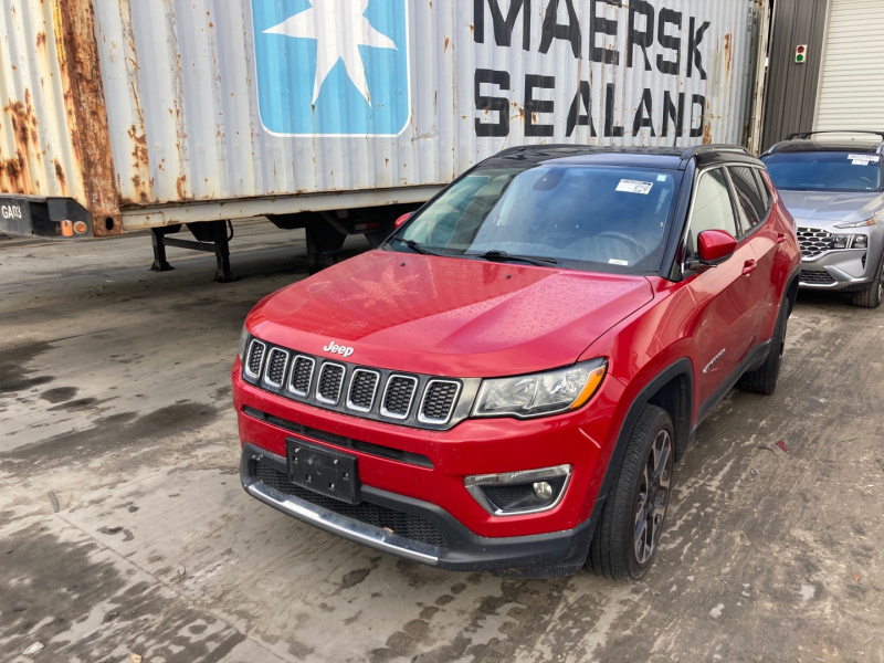 Jeep Compass Limited 2018 Red 2.4L