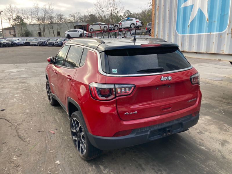 Jeep Compass Limited 2018 Red 2.4L