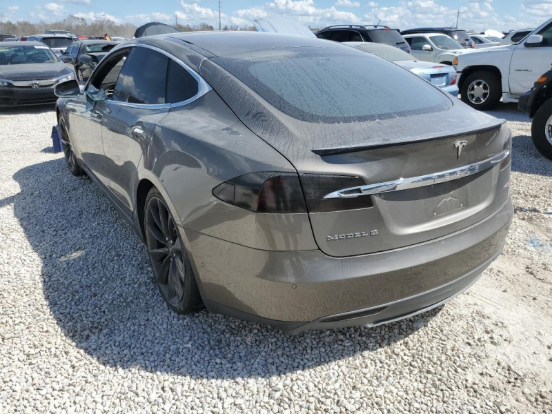 Tesla Model S P85D 2015 Gray