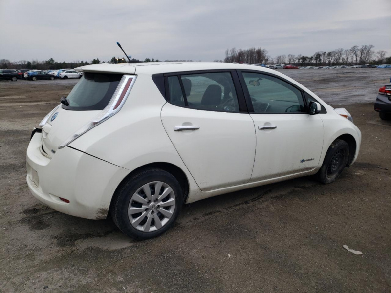 Nissan Leaf S 2013 White