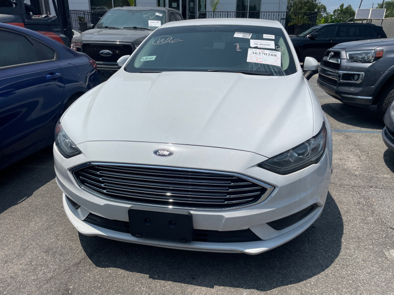 Ford Fusion Hybrid Se 2018 White 2.0L