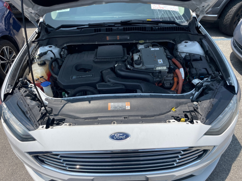 Ford Fusion Hybrid Se 2018 White 2.0L