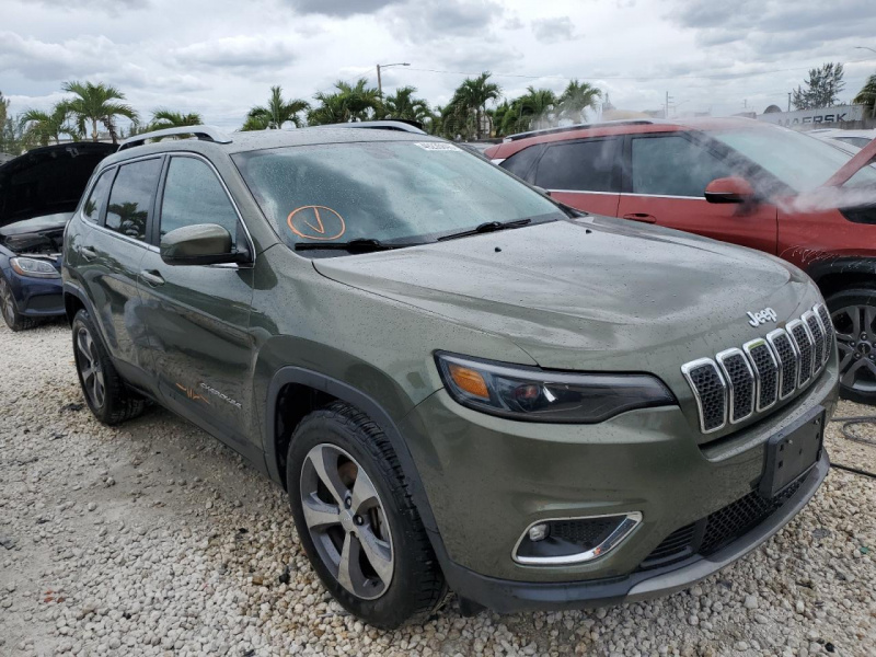 Jeep Cherokee Limited 2019 Green 3.2L