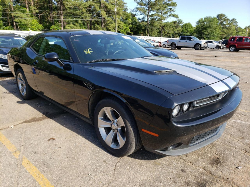  Dodge Challenger Sxt 2015 Black 3.6L