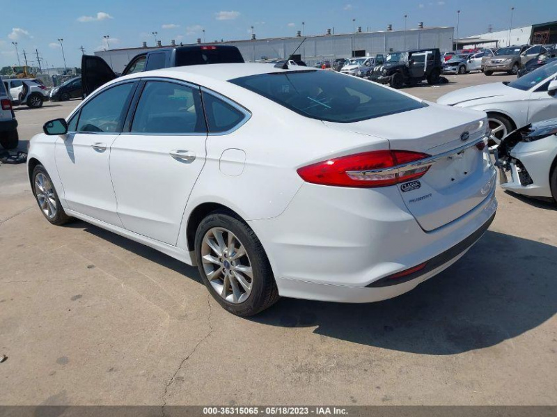 Ford Fusion Se 2017 White 1.5L