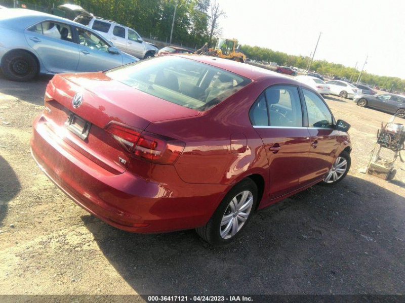 Volkswagen Jetta 1.4T S 2017 Red 1.4L