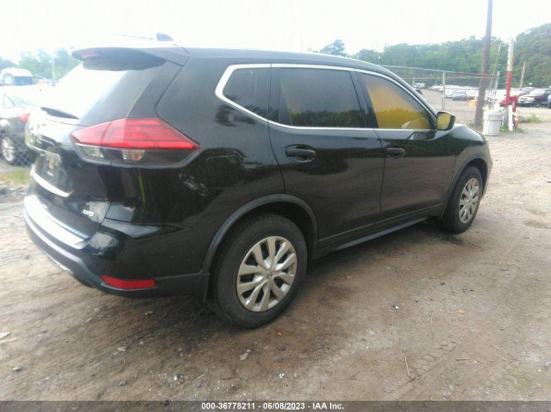 Nissan Rogue S 2017 Black 2.5L