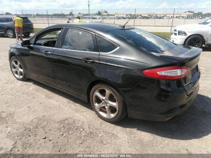 Ford Fusion 2013 Black 1.6L