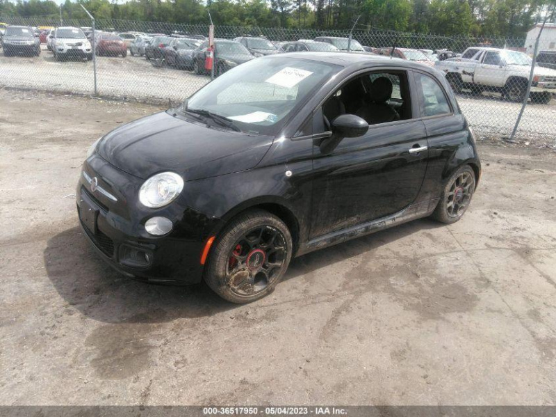 Fiat 500 Sport 2013 Black 1.4L