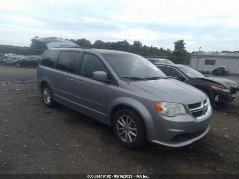 Dodge Grand Caravan Sxt 2014 Silver 3.6L