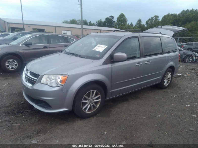 Dodge Grand Caravan Sxt 2014 Silver 3.6L