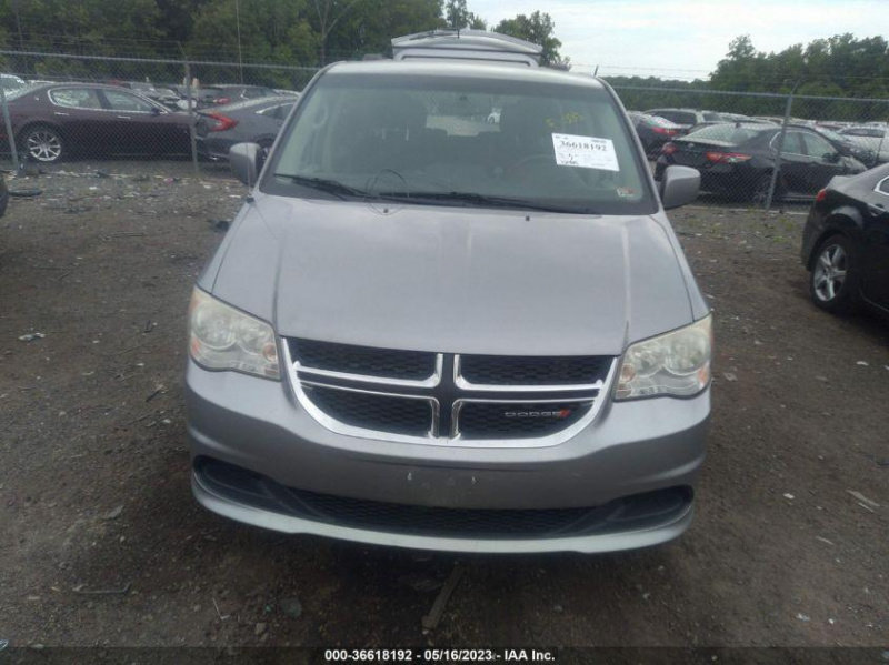 Dodge Grand Caravan Sxt 2014 Silver 3.6L