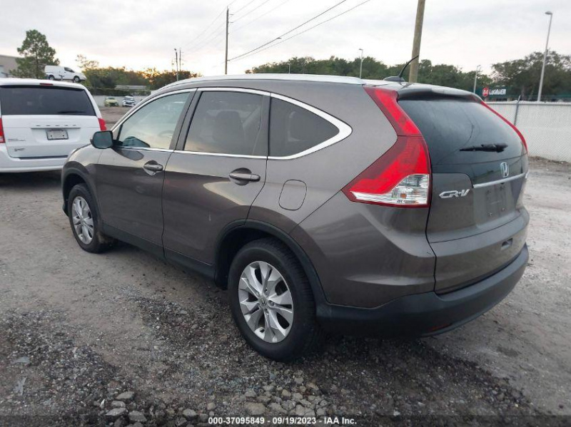 Honda Cr-V Ex-L 2014 Gray 2.4L