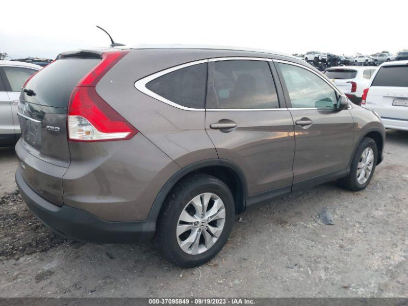 Honda Cr-V Ex-L 2014 Gray 2.4L