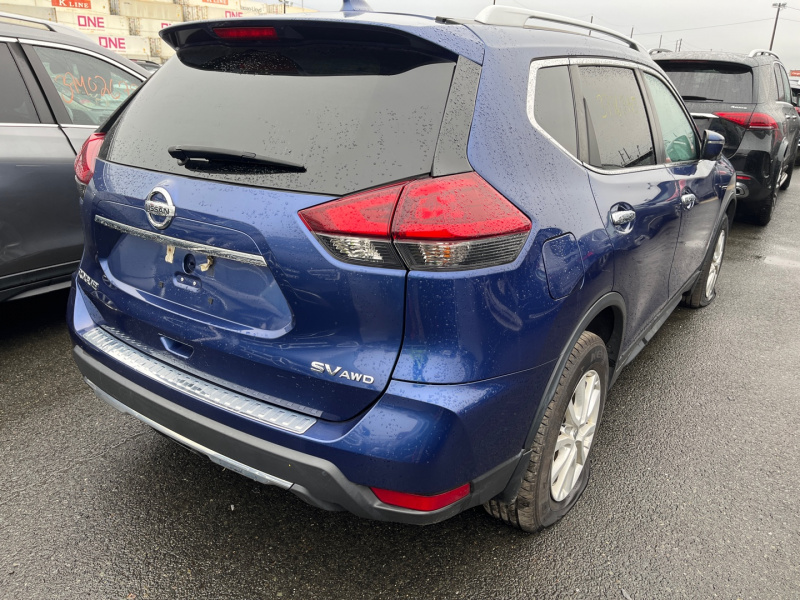 Nissan Rogue Sv 2018 Blue 2.5L