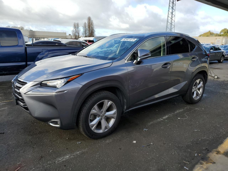 Lexus Nx 200T Base 2017 Gray 2.0L