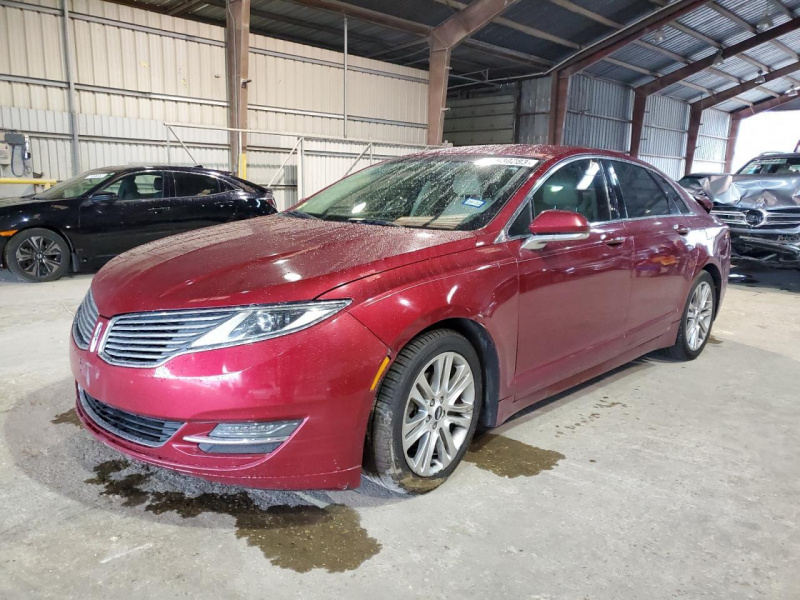 Lincoln Mkz Hybrid 2014 Burgundy 2.0L 