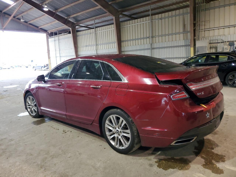 Lincoln Mkz Hybrid 2014 Burgundy 2.0L 