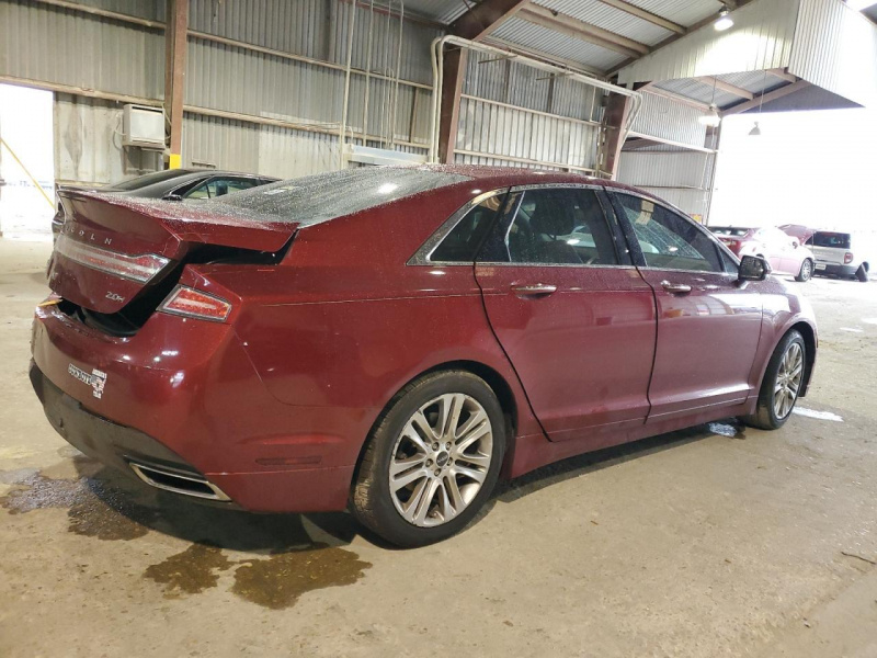 Lincoln Mkz Hybrid 2014 Burgundy 2.0L 