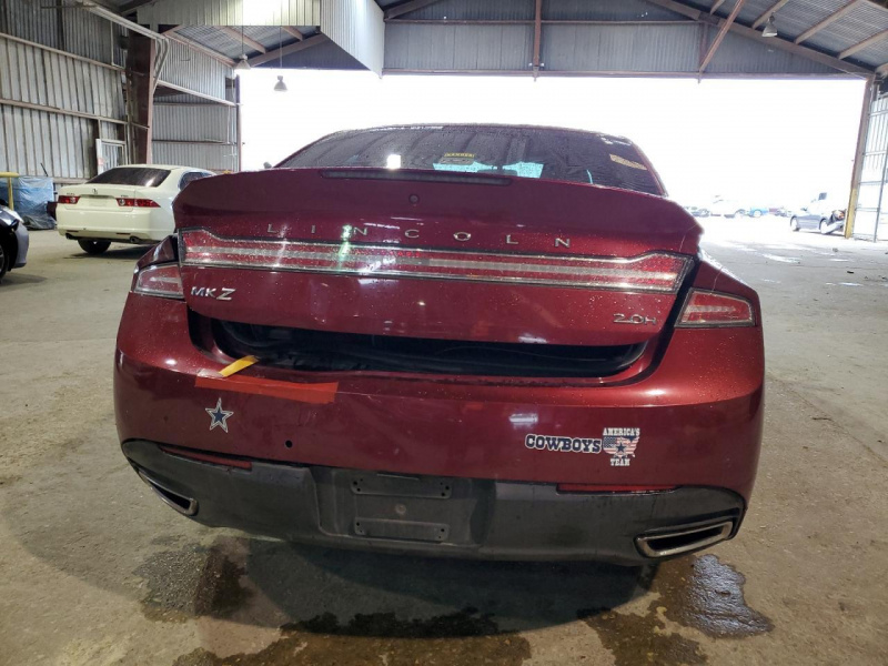 Lincoln Mkz Hybrid 2014 Burgundy 2.0L 