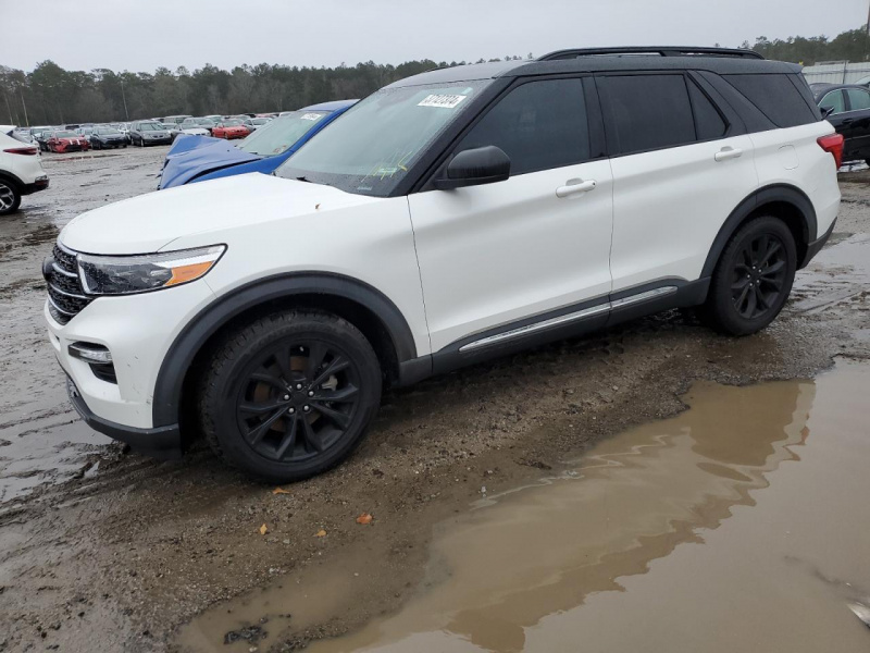 Ford Explorer Xlt 2020 White 2.3L 