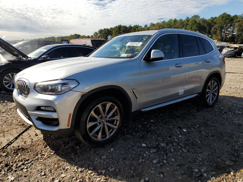  Bmw X3 Xdrive30I 2018 Silver 2.0L