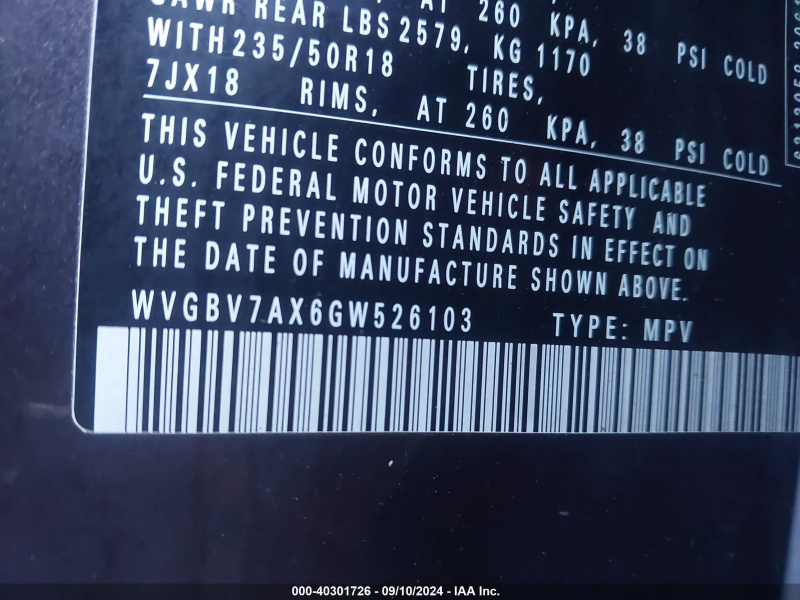 Volkswagen Tiguan Se 2016 Pewter 2.0L