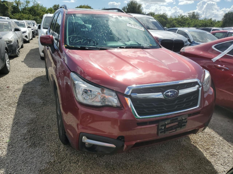 Subaru Forester 2.5I Premium 2018 Burgundy 2.5L