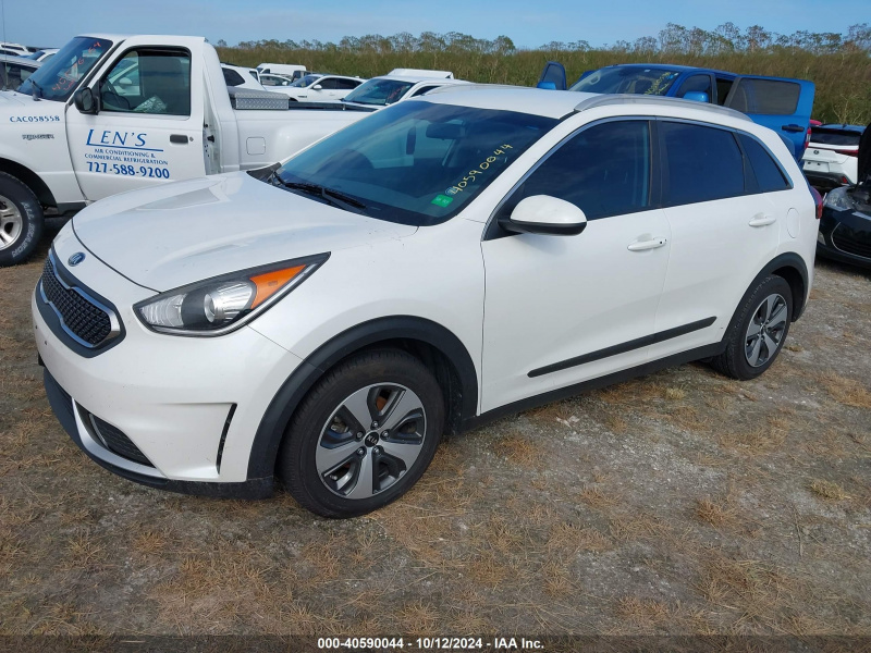Kia Niro Lx 2017 White 1.6L