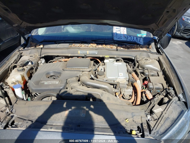 Ford Fusion Energi Titanium 2017 Gray 2.0L