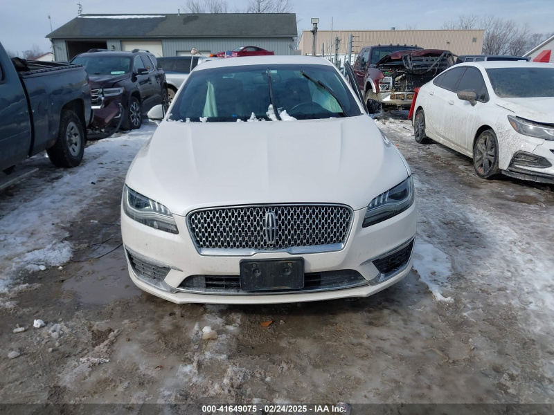 Lincoln Mkz Hybrid Premiere 2017 White 2.0L