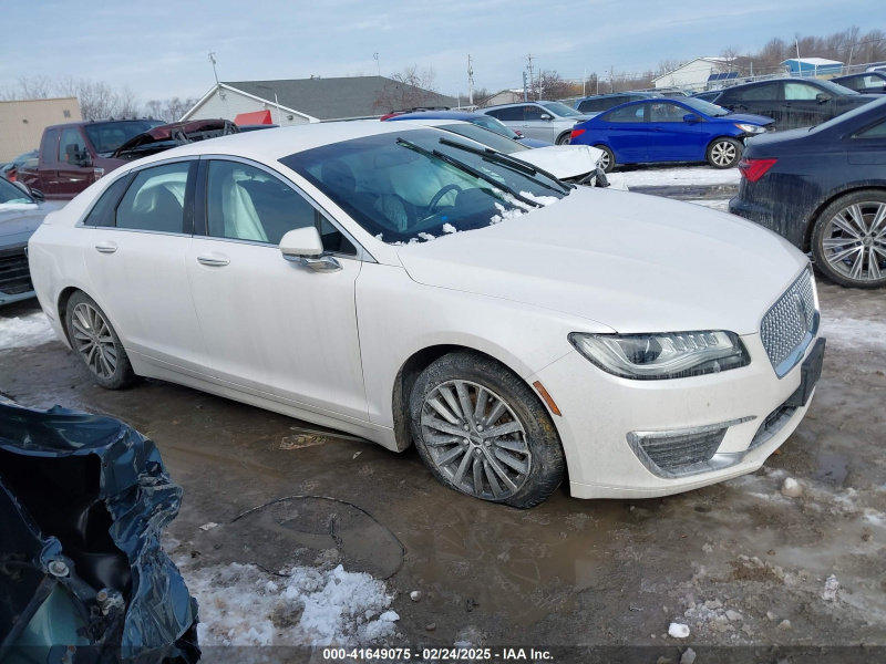 Lincoln Mkz Hybrid Premiere 2017 White 2.0L
