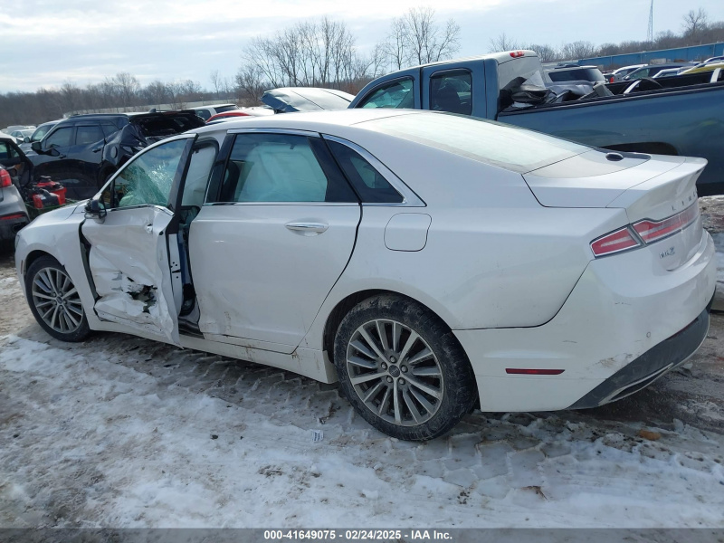 Lincoln Mkz Hybrid Premiere 2017 White 2.0L