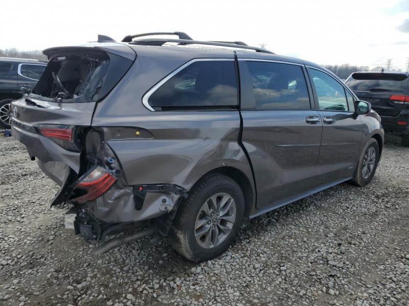 Toyota Sienna Xle 2021 Charcoal 2.5L