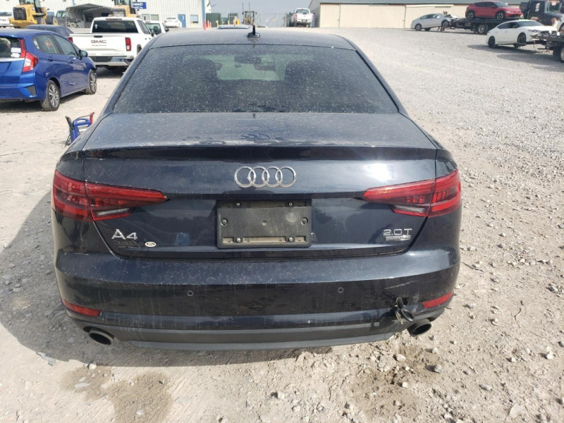 Audi A4 Premium 2017 Blue 2.0L