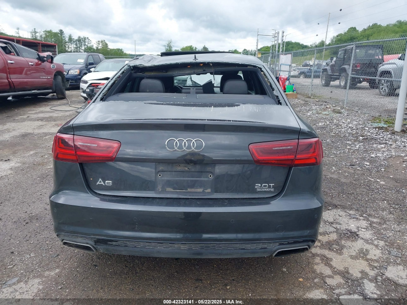 Audi A6 2.0T Premium 2016 Black 2.0L