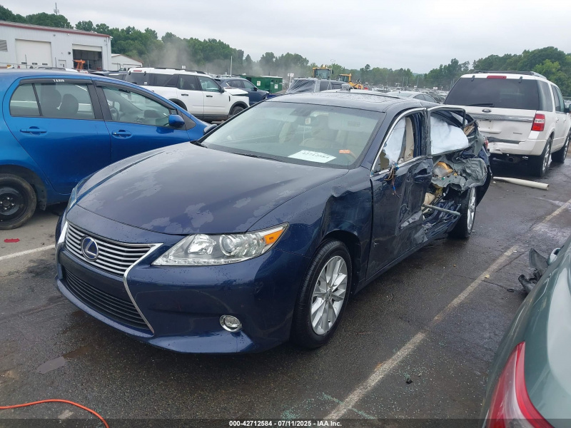Lexus Es 300H 2014 Blue 2.5L