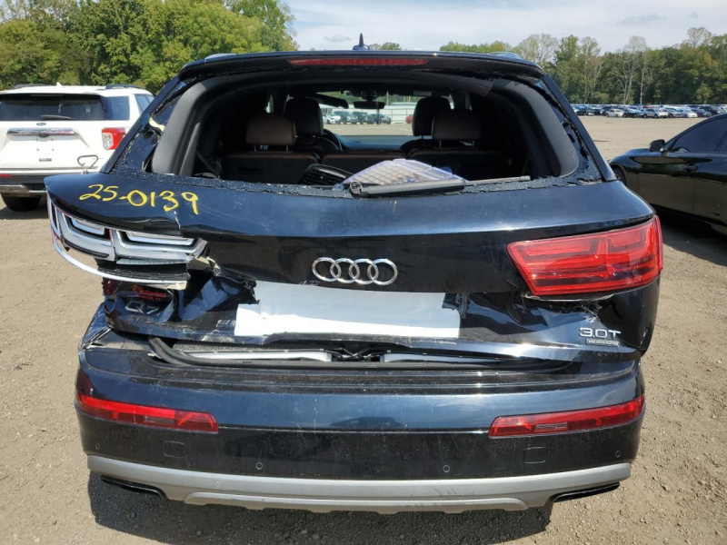 Audi Q7 Prestige 2017 Blue 3.0L