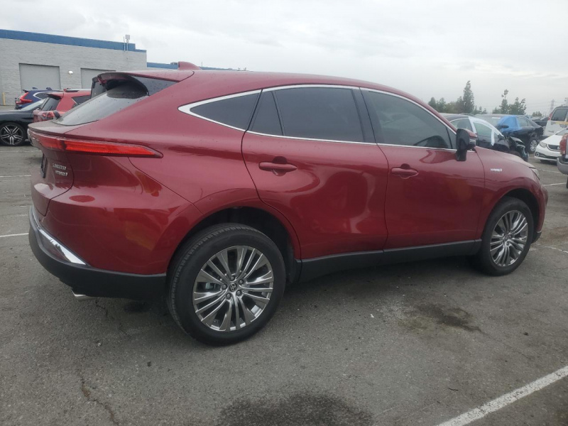 Toyota Venza Le 2021 Red 2.5L